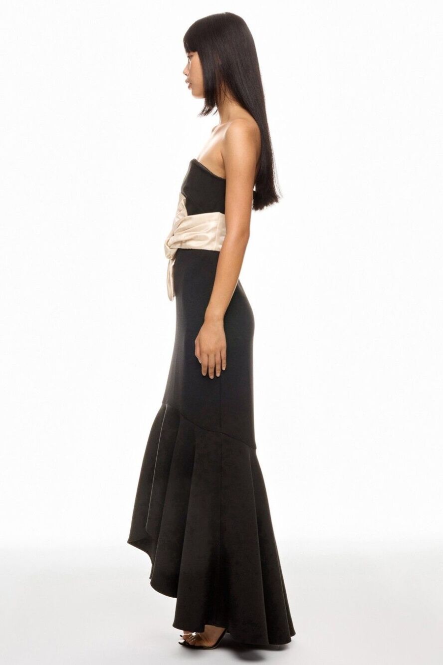 Shoshanna Womens Broadway Combo Smith Dress Special Occasion Dress Size 12 - Picture 4 of 7